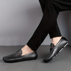 Men's Horsebit Loafers Slip-On Casual Shoes