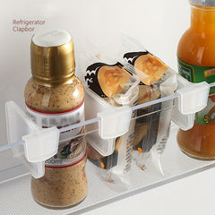 8pcs Adjustable Refrigerator Dividers - Organize Your Fridge & Dressing Table