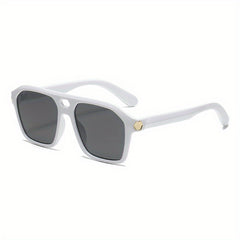Vintage Square Frame Sunglasses UV Protection