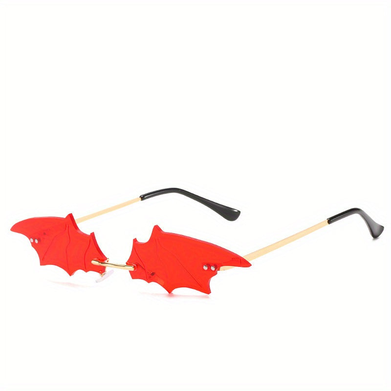 Y2K Rimless Sunglasses Beach Party Club UV400