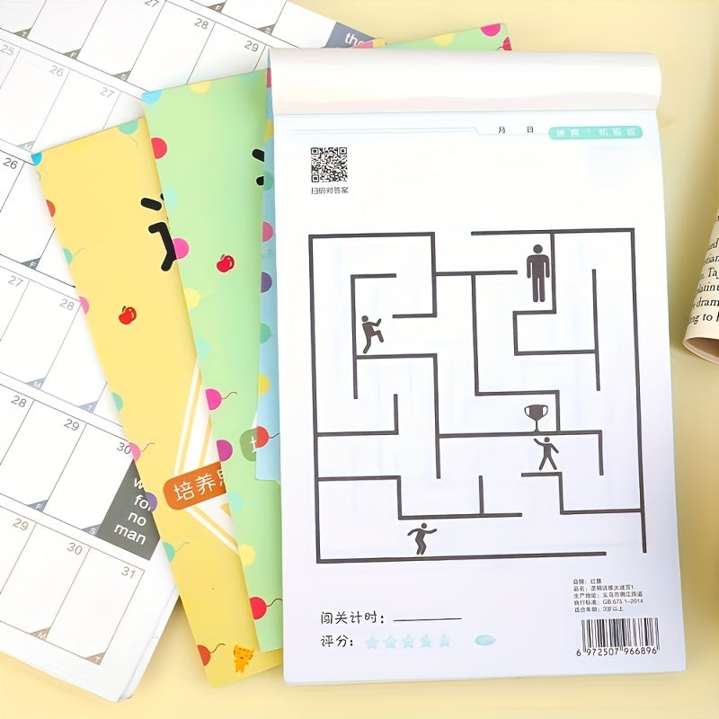 AHEYUAN Maze Book Challenge Halloween Intelligence Enhancement Game