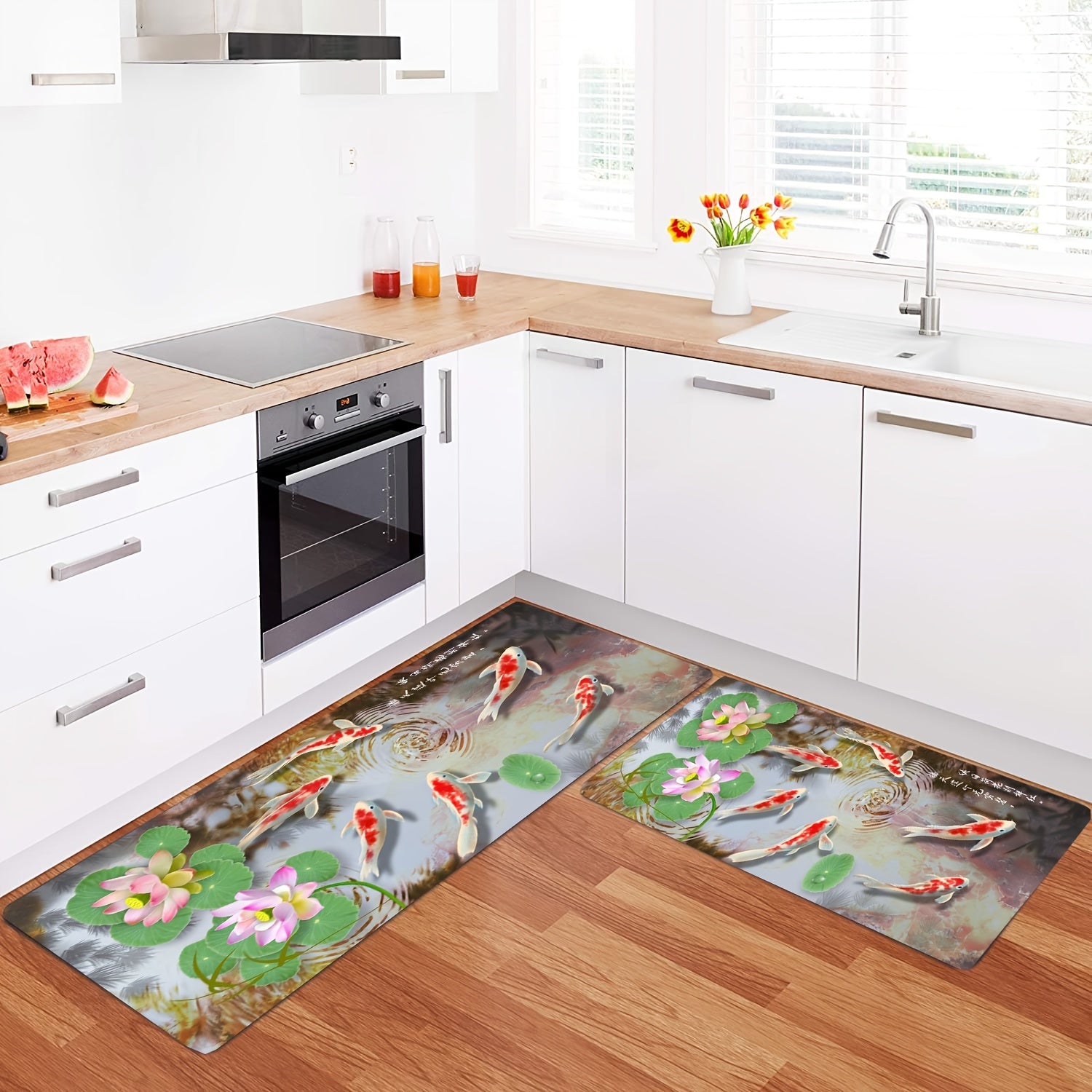Non Slip Thin Kitchen Carpet Mat for Kitchen Floor