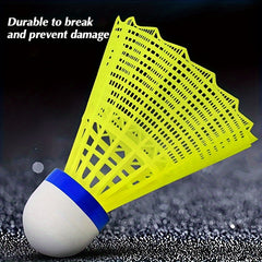 1pc Plastic Badminton Shuttlecocks Random