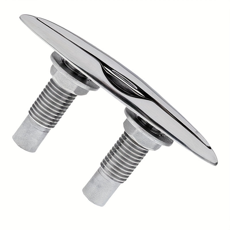 316 Stainless Steel Boat Cleat 12 Pull Up for Anchoring/Mooring