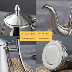 Stainless Steel Water Kettle TeaPot Thicker With Filter Hotel Tea Pot Coffee Pot