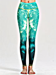Printed Workout Leggings High Stretch Yoga Gym Athletic Pants