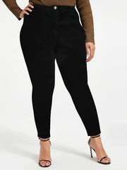  High Rise Stretch Skinny Jeans