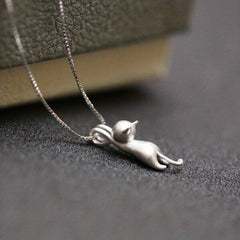 Cat Shape Pendant Necklace For Women Daily Casual Party Jewelry