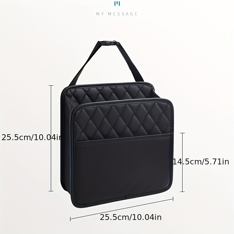 Car Multifunctional Storage Bag Trash Can Cleaning Bag 1PC Car Storage Bag