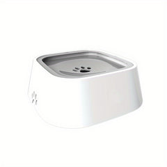 1L Pet Water Bowl No Spill Slow Feeder Dispenser