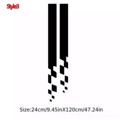 Hood Car Sticker Stripe Auto Modified Body Sticker