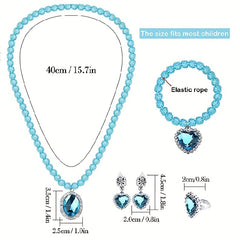 8pcs Princess Dress Up Accessories for Girls