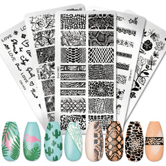 Manicure Stamping Kit for Unique Nail Art Designs