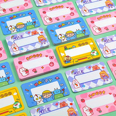 20pcs Animal Scratch Cards with Stickers DIY Surprise Game