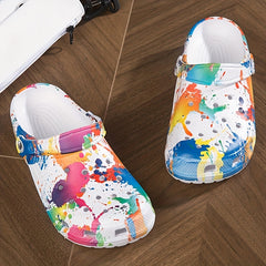 Women's Hollow Out Clogs Lightweight Closed Toe Slip On Shoes