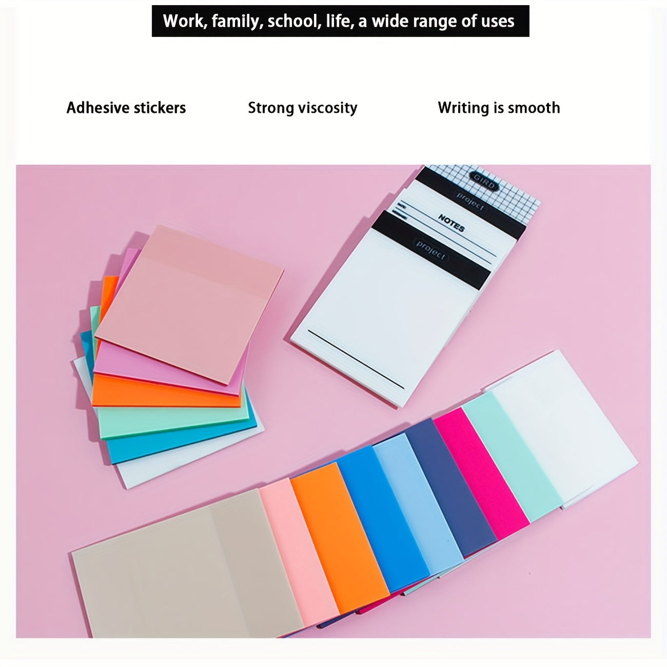 Transparent Adhesive Stickers Daily Memo Sticker For Students