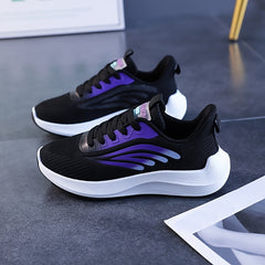 Women's Lace Up Athletic Sneakers Soft Sole Outdoor Shoes