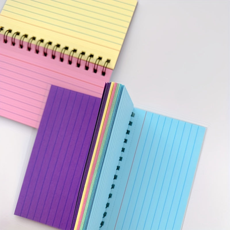 5-Line Tearable Coil Book Index Card Small Memo Pad Notebook