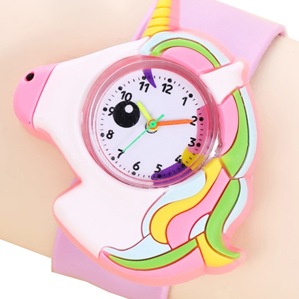 Kids Cartoon Unicorn Watch for Girls