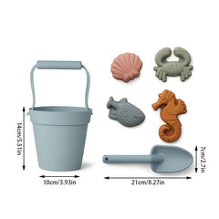 Dinosaur Beach Sand Molds Non Toxic Soft Flexible Creative Play Kids Summer Fun