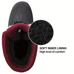 Non Slip Snow Boots Warm Platform Comfortable Winter High Tube Snow Boots