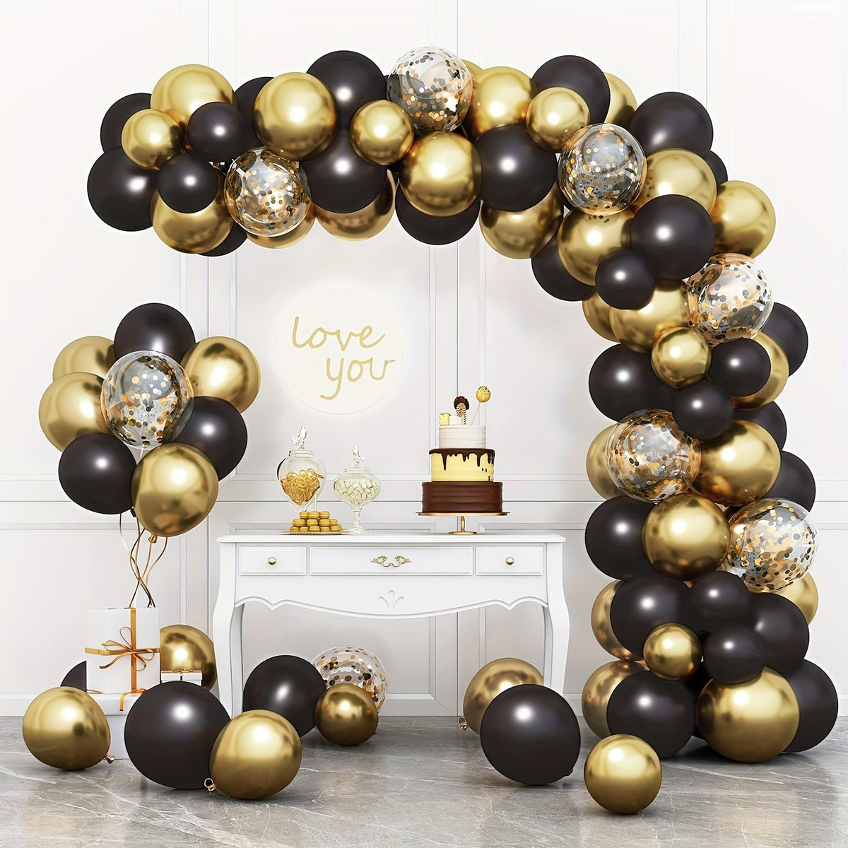 114pcs Balloon Garland Arch Kit for Wedding Birthday Anniversary Decor