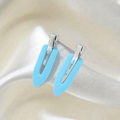 5pcs Solid Hair Clip No Crease Hair Clip for Women Girls