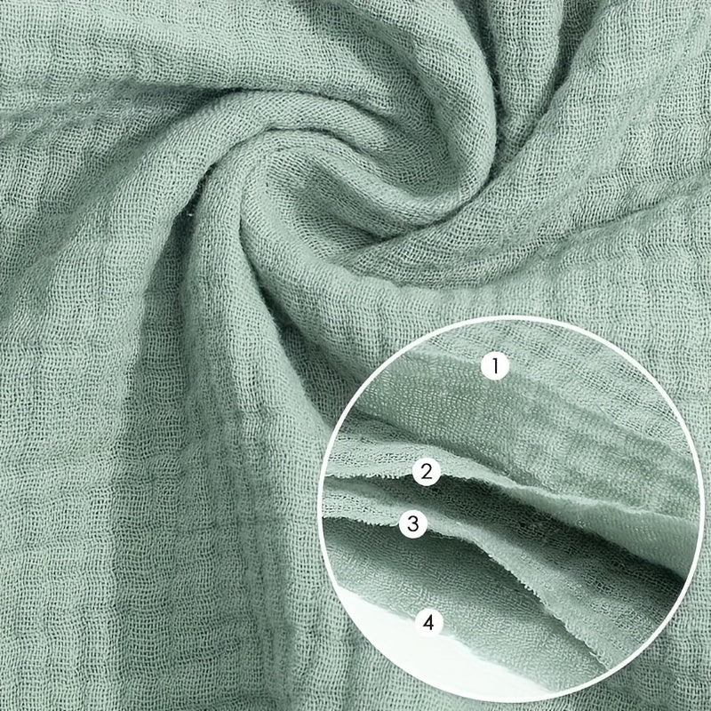 5pcs Soft Cotton Gauze Baby Towels for Newborns & Infants' Bath