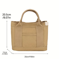 Canvas Tote Bag Lightweight Handbag for Shopping