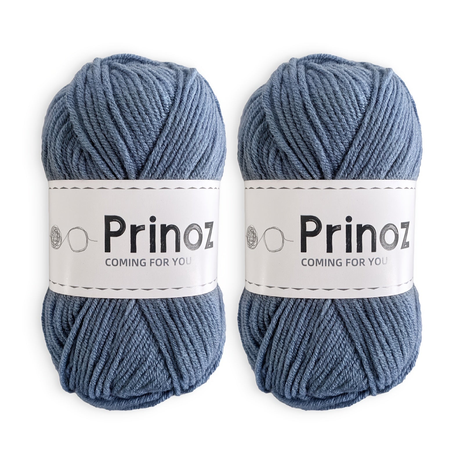 2pcs 4ply Solid Yarn for Crocheting/Knitting Dolls Baby Sweaters 50g