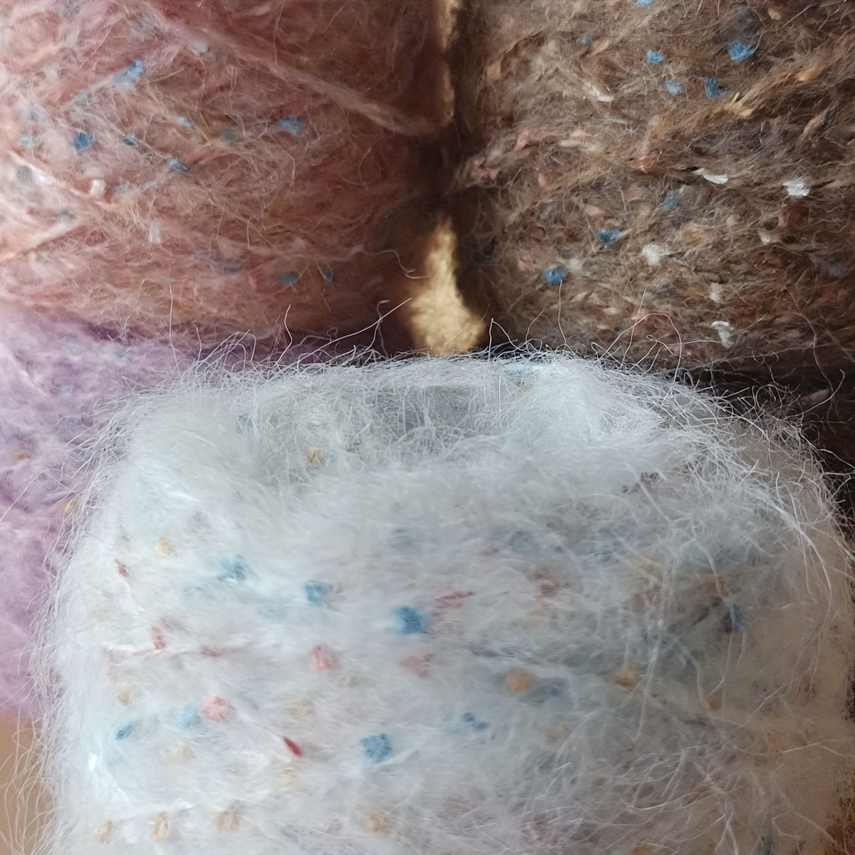 Multicolored Wool Sequins Line 100m Hand-Woven DIY Sweater Coat Scarf