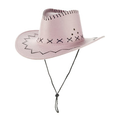Suede Wide Brim Cowboy Hat for Women Men - Unisex Western Hat