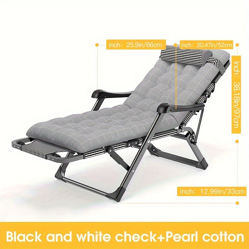 Outdoor Folding Chairs Balcony Lounge Chair