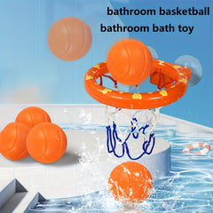 Children's Mini Basketball Hoop with Suction Cup - 3 Balls Set