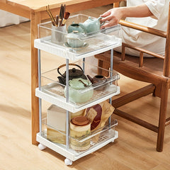1pc Drawer Storage Rack Kitchen Storage Floor Layer Stand