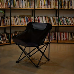 Portable Fishing Stool Camping Moon Chair Ultralight Folding Stool