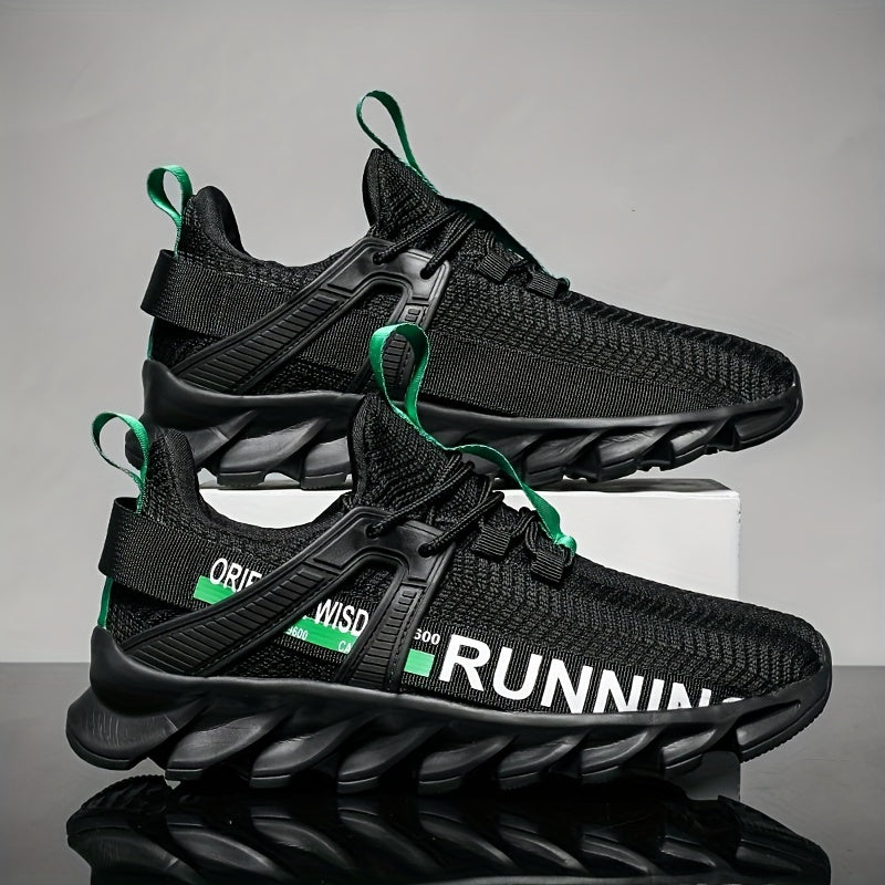 Men's Blade Running Shoes Breathable Lightweight Non Slip Sneakers