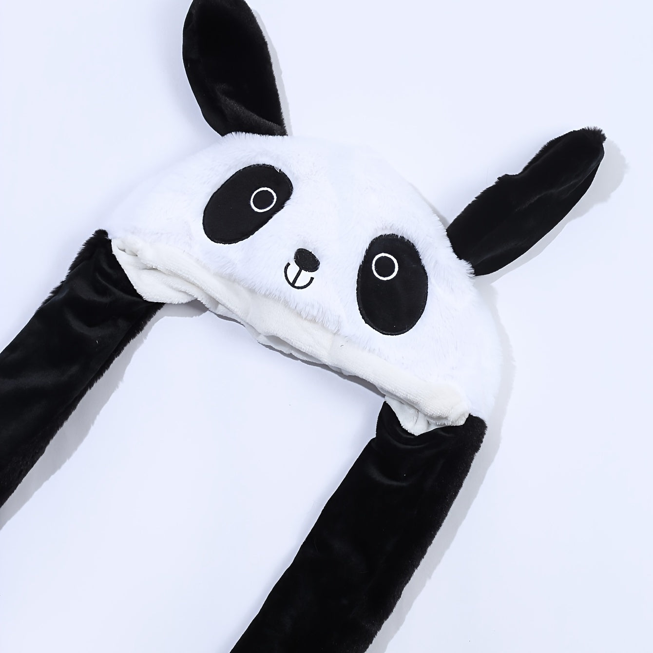 Cartoon Panda Hat With Moving Ears for Costume Party