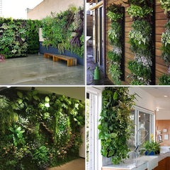 1pc Hanging Vertical Garden Wall Planter with 6 Pockets