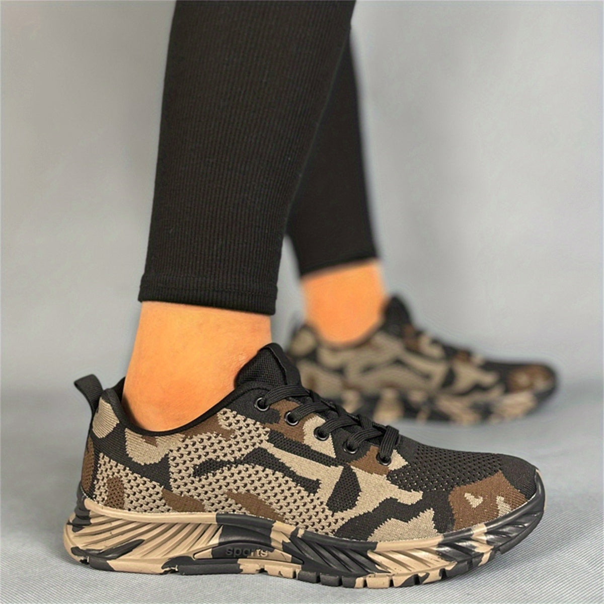 Women's Camo Hiking Shoes Comfortable Sports Shoes