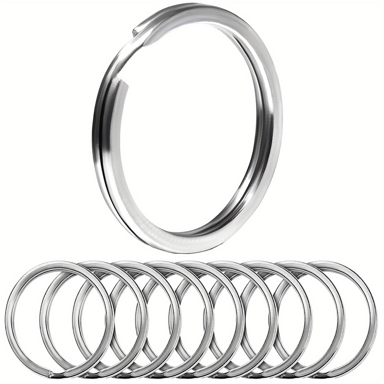 Heavy Duty Metal Keyrings Split Rings Bulk