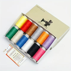 402 Small Roll Sewing Machine Thread Set 1 Box Needle Thread