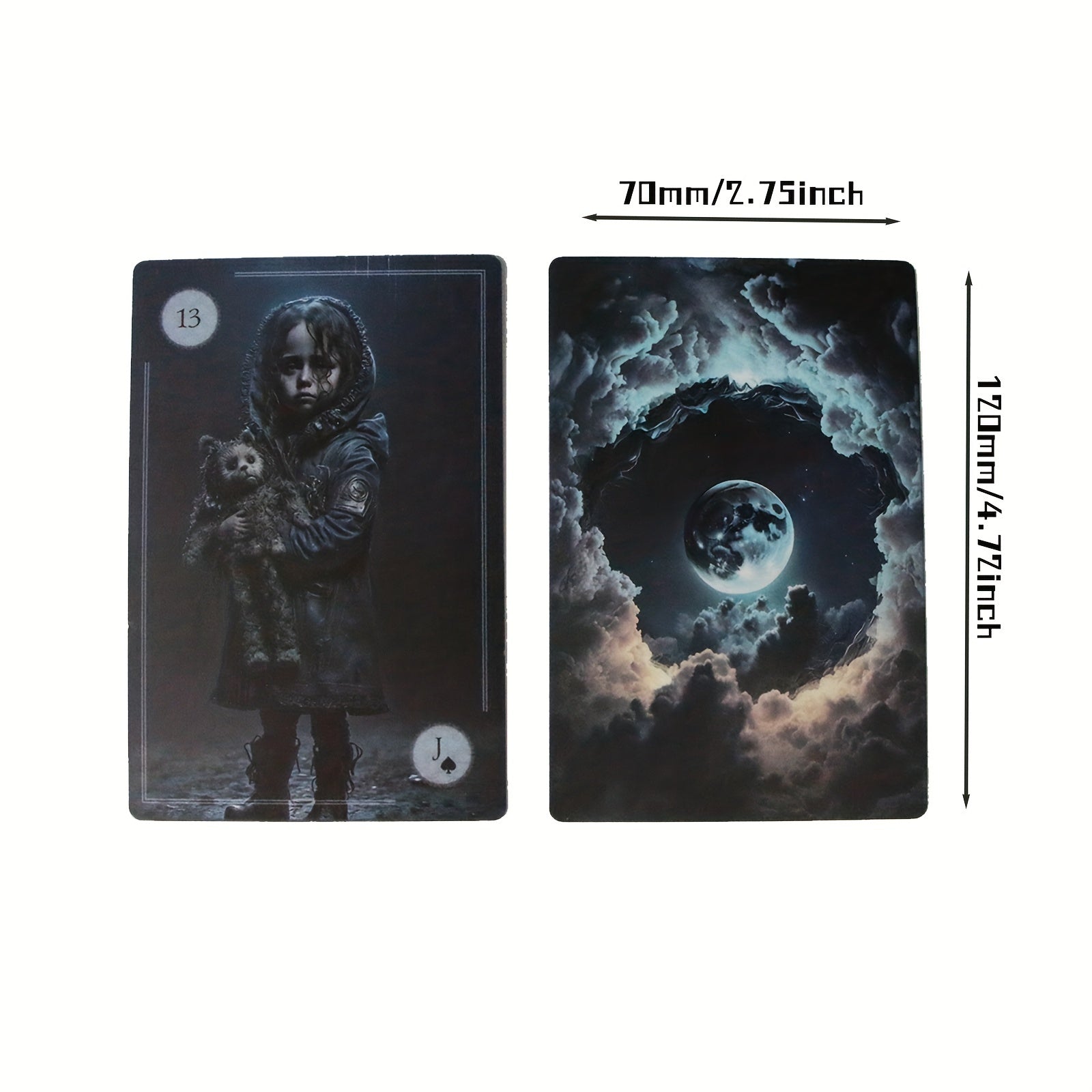Moonlight Night Oracle Cards 44 Cards Playing Cards