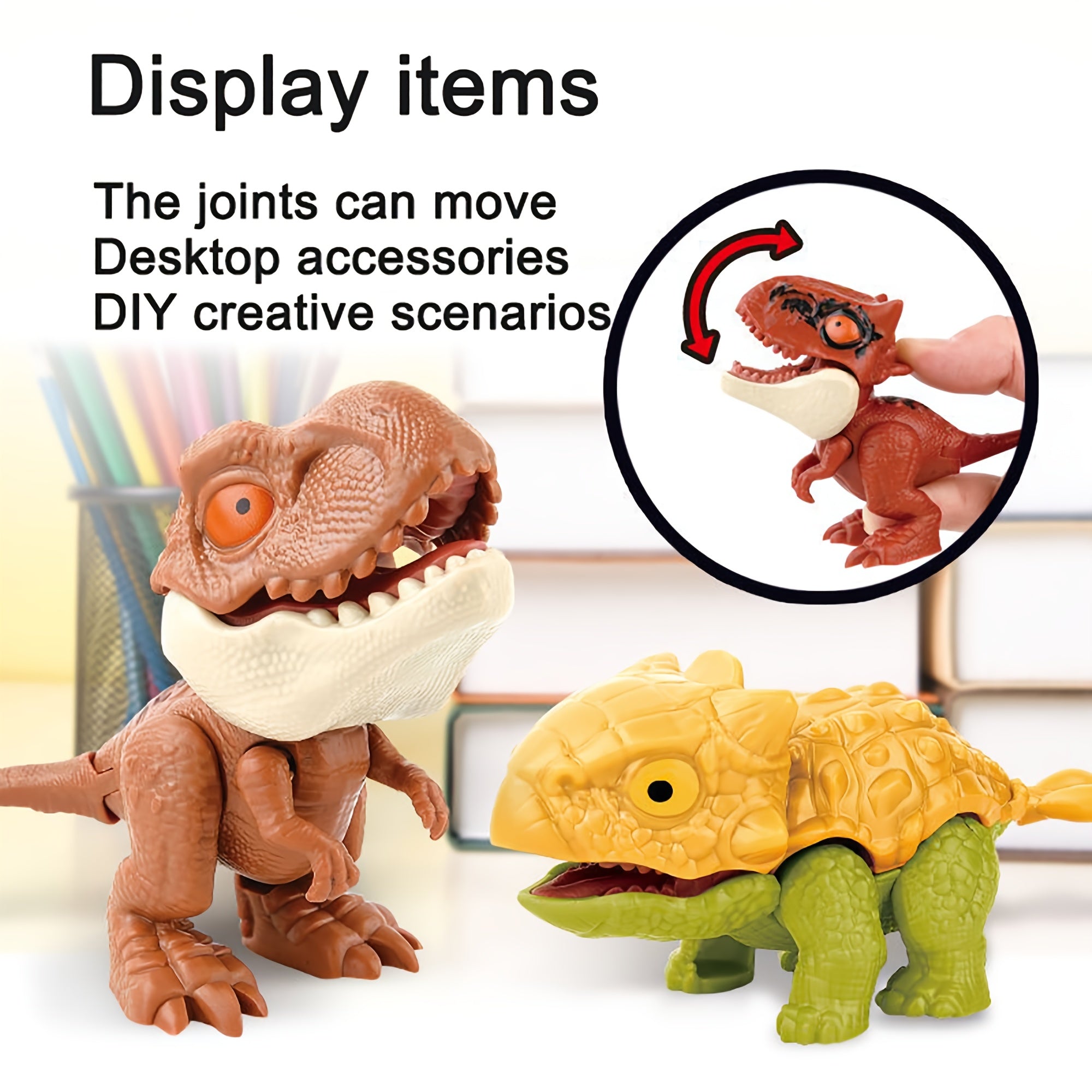 Kids' Dino Finger Bite Toys Set