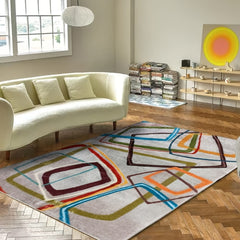Nordic Rug Light Style Geometric Minimalist Floor Mat