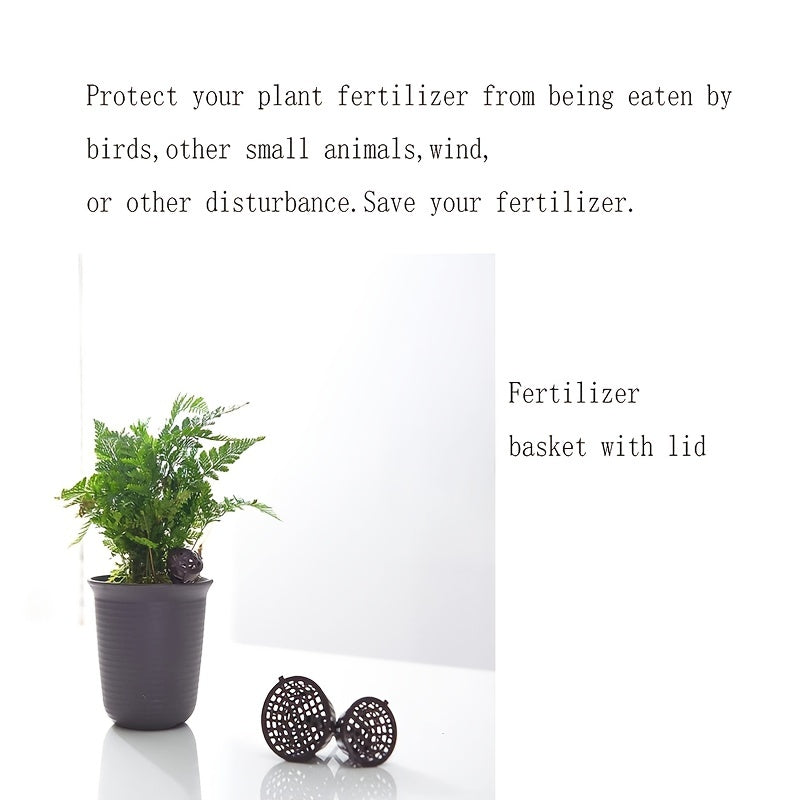 10pcs Plastic Bonsai Fertilizer Box with Lid