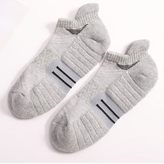 Durable Moisture Wicking Crew Socks for Men