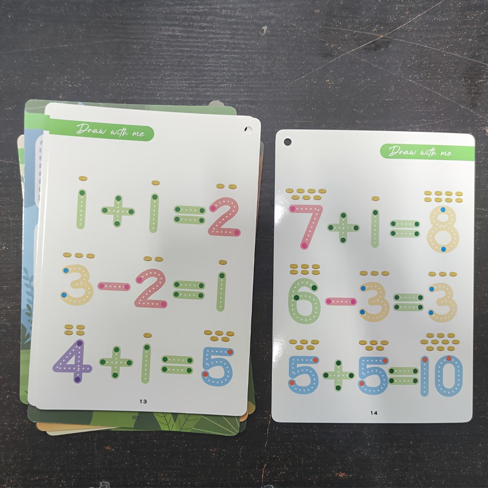 Interactive Tracing Workbook for Number & Alphabet Practice