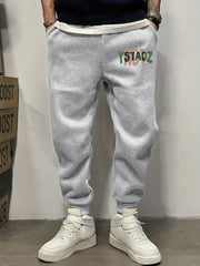 Casual Stretch Drawstring Joggers Men's Pants Spring Summer