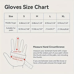 Thick Fleece Lining Touch Screen Gloves Winter Warm Outdoor Cycling Gloves